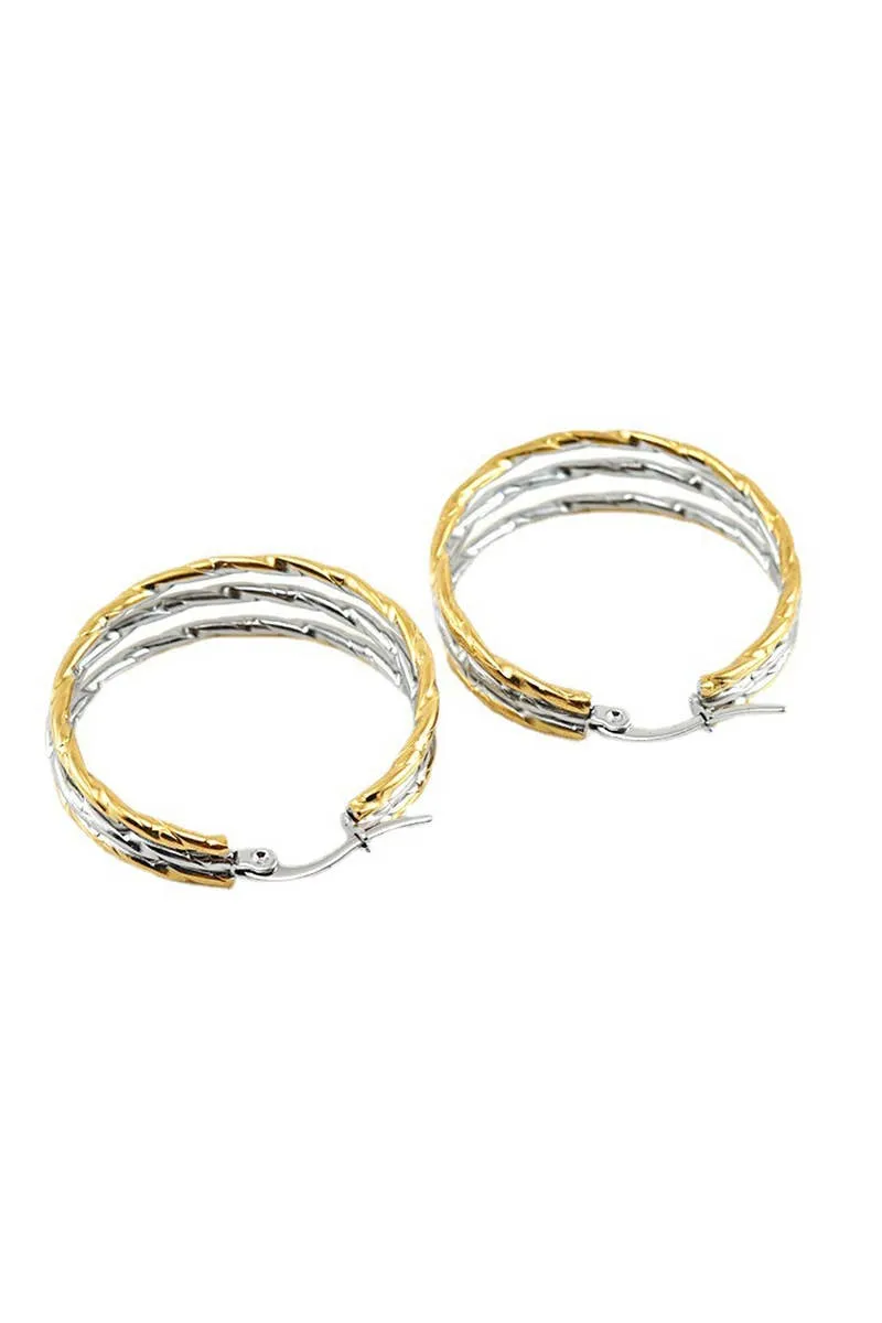 18K GOLD PLATED STAINLESS STEEL EARRINGS_CWAJE0401