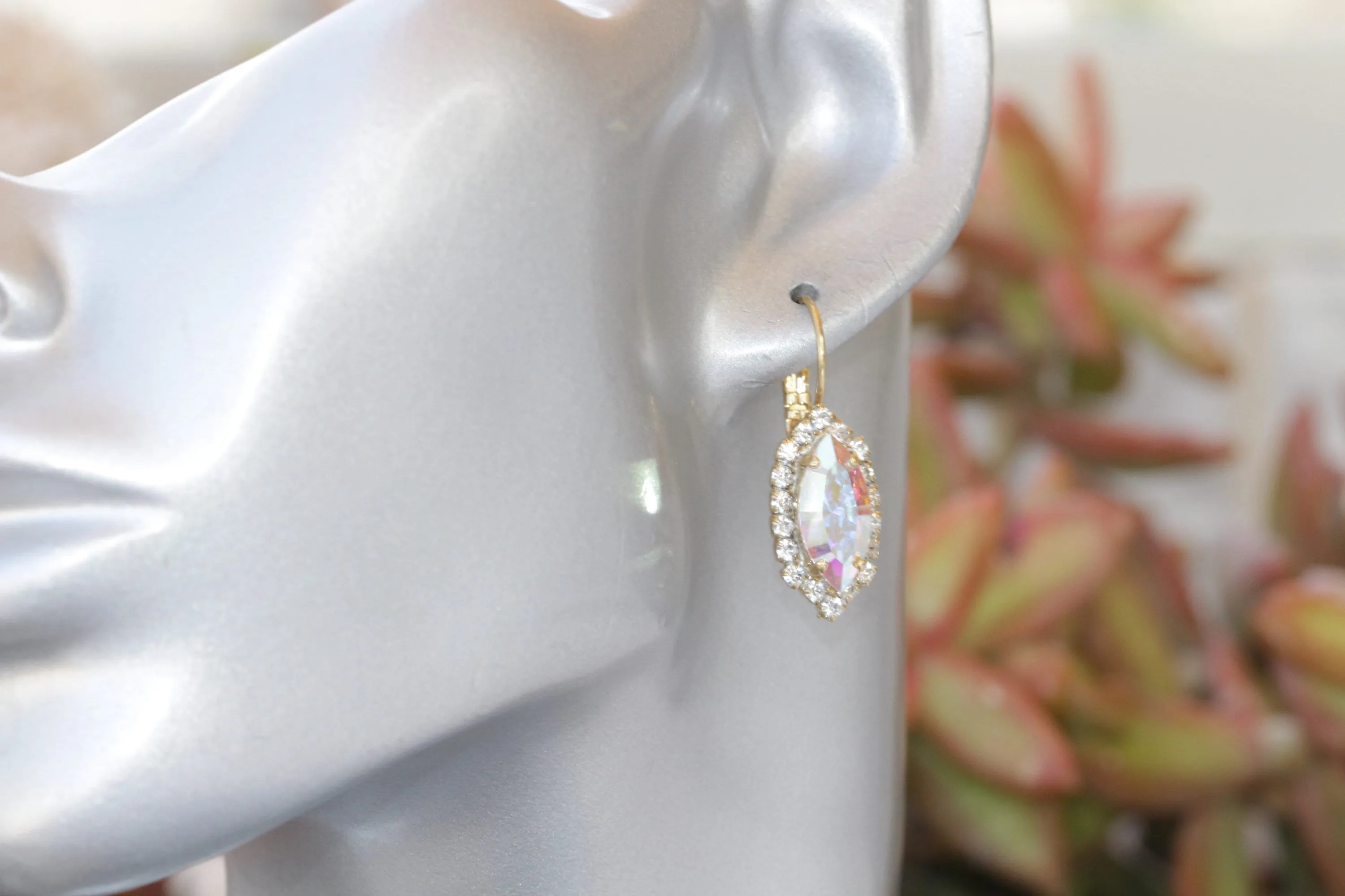 AB CRYSTAL Drop Earrings