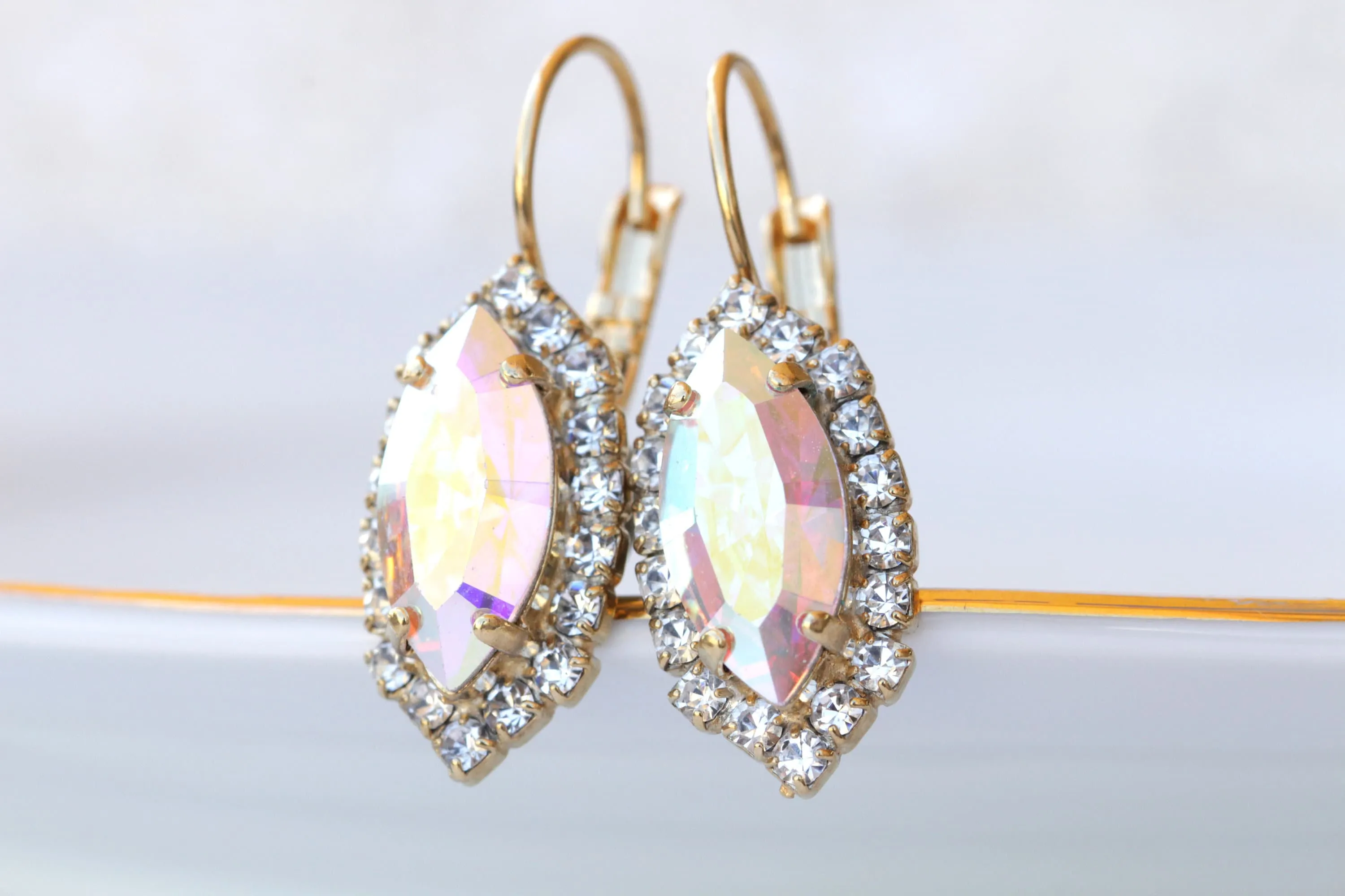 AB CRYSTAL Drop Earrings