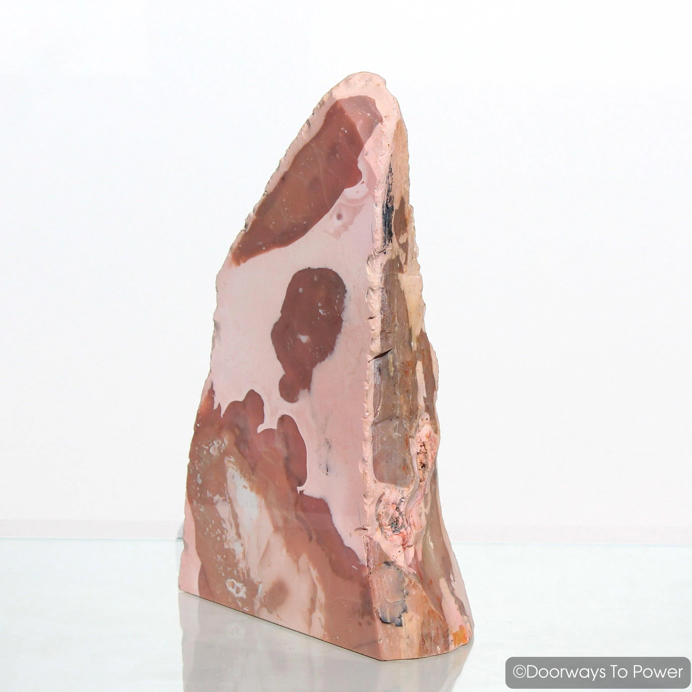 Angelic Pink Opal Crystal Sculpture  'Museum Quality' XL 13 lbs