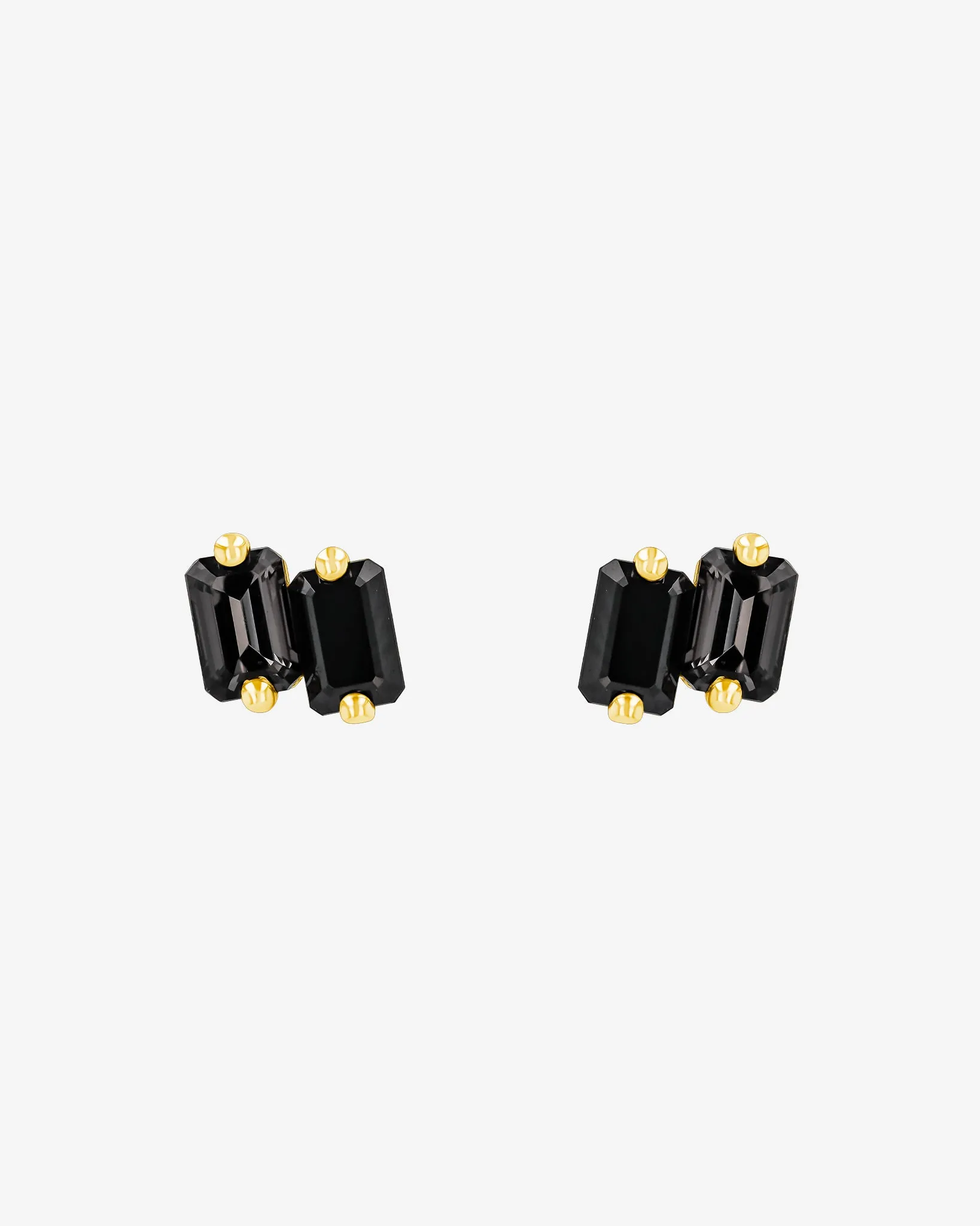 Ann Black Mix Studs