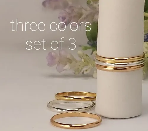 Bands Classic 3-Ring Set (choose style)