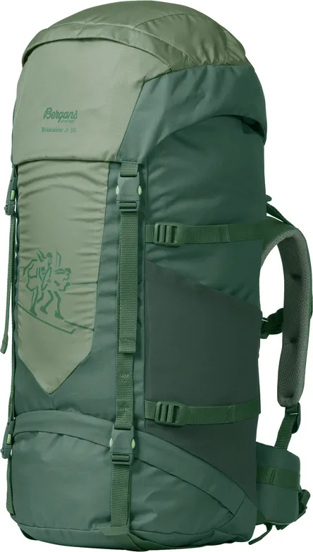 Bergans Kids&#x27; Birkebeiner 30 Dark Jade Green/Jade Green | Buy Bergans Kids&#x27; Birkebeiner 30 Dark Jade Green/Jade Green here | Outnorth