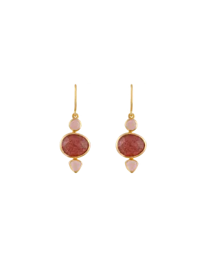 Bianc Tangeld Earrings - Gold