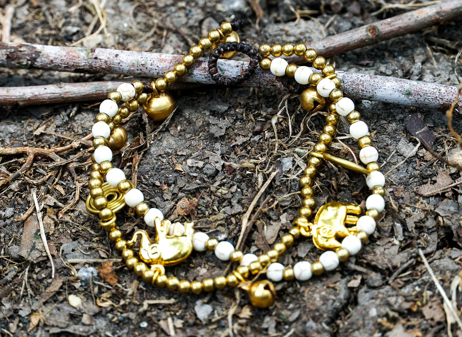 Boho Brass Bracelets