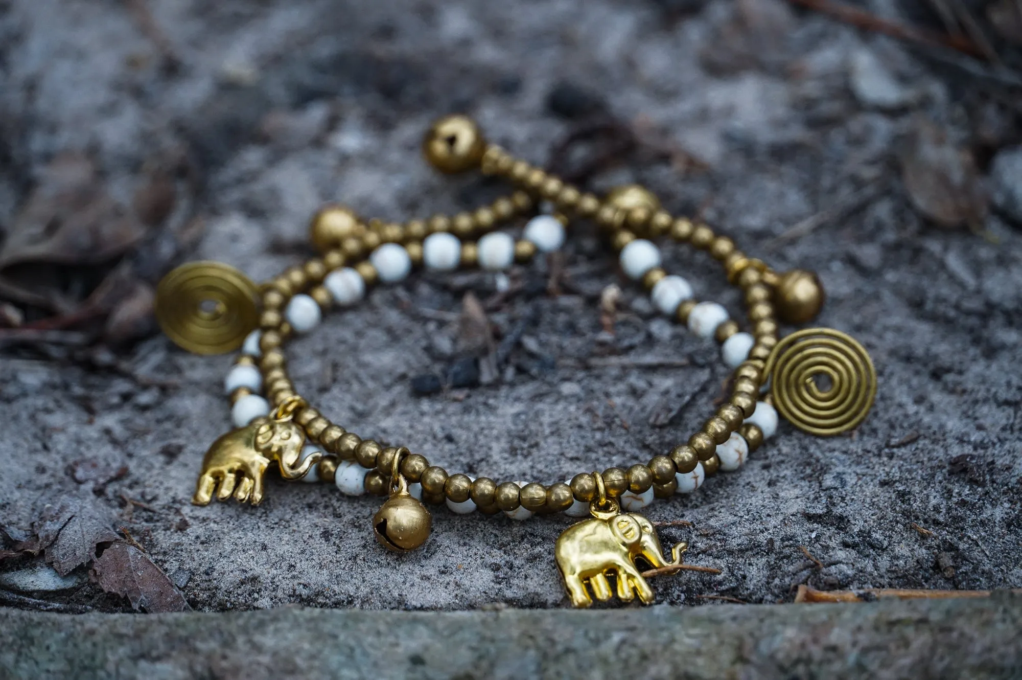 Boho Brass Bracelets