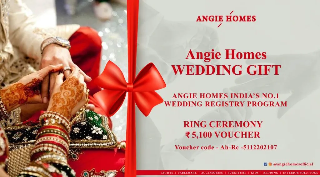 Book Online Mehendi Ceremony Gifts Vouchers with Angie Homes