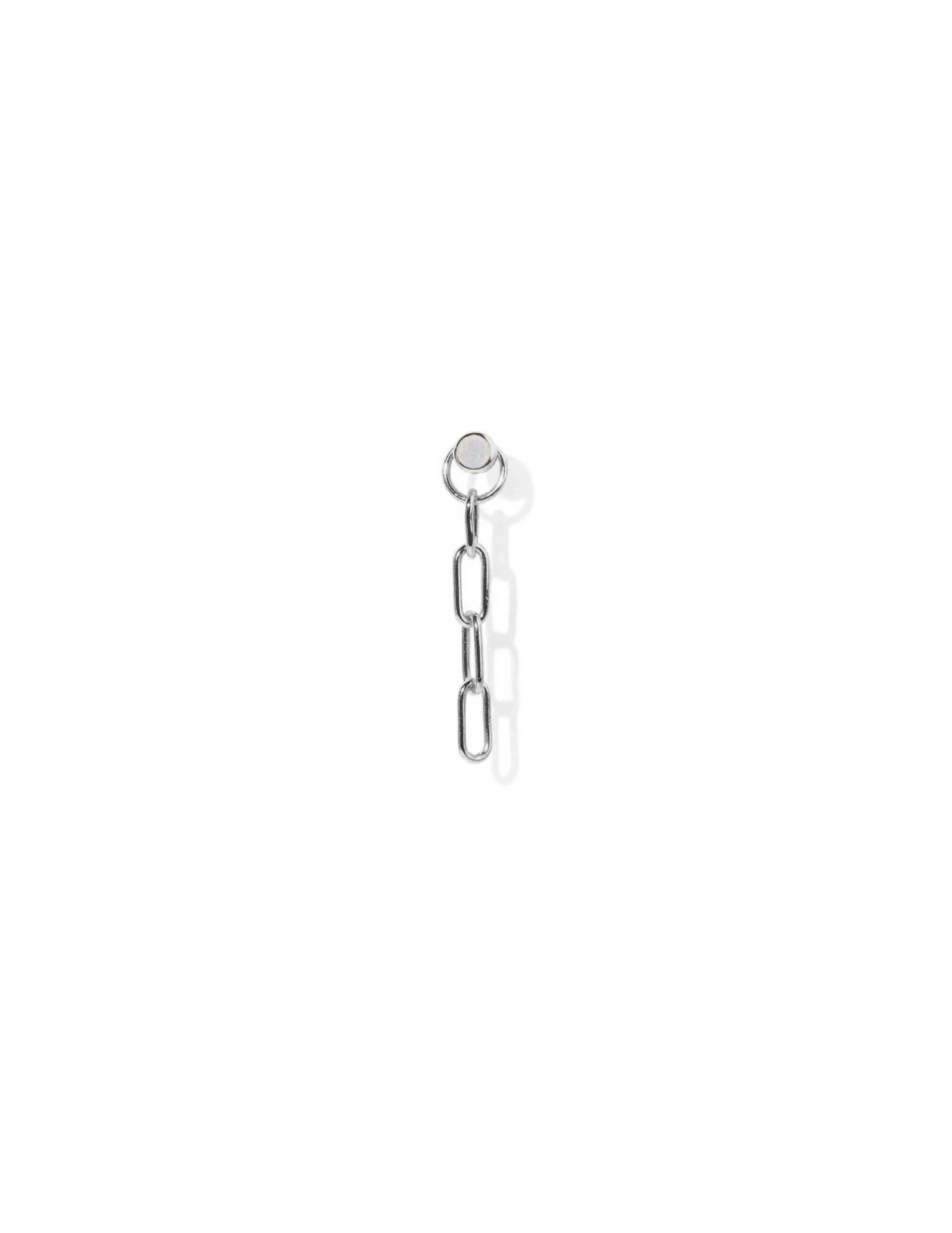 Connect Opal Earring <br>Silver