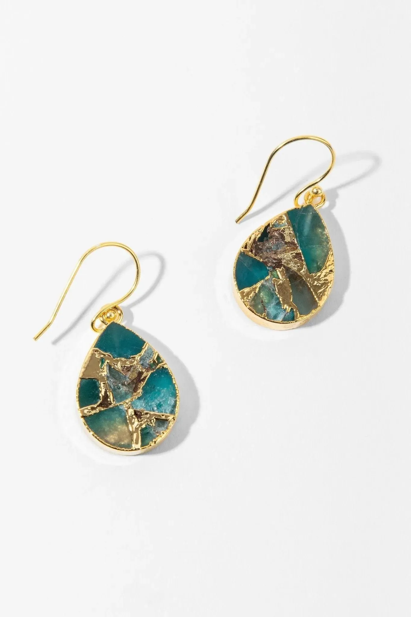 Gemstone Drop Mojave Earrings