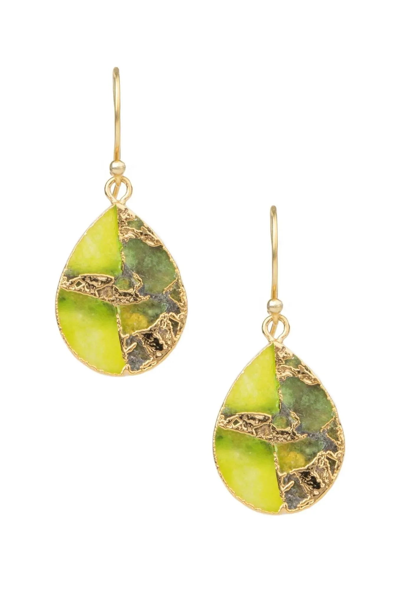 Gemstone Drop Mojave Earrings