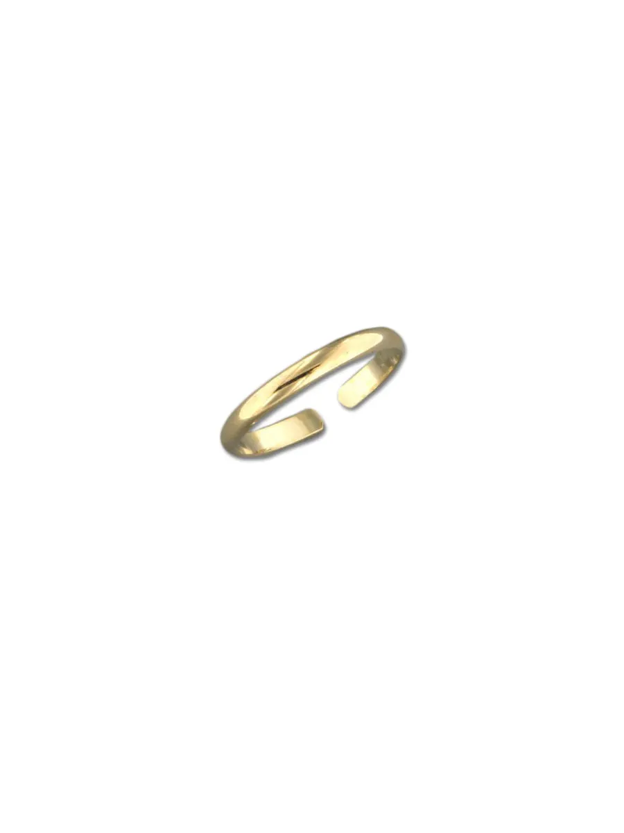 Gold Band Toe Ring