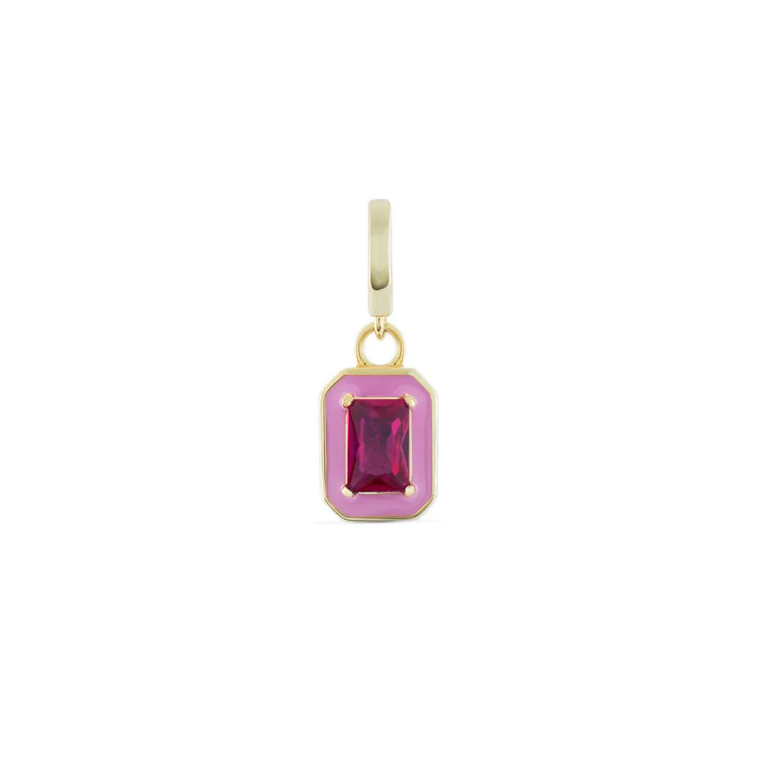 Gold Pink Blush Pendant