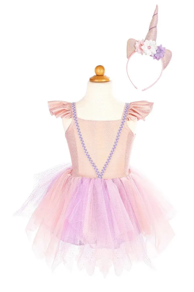 Great Pretenders Shimmer Unicorn Dress   Diadem | 3-4 years