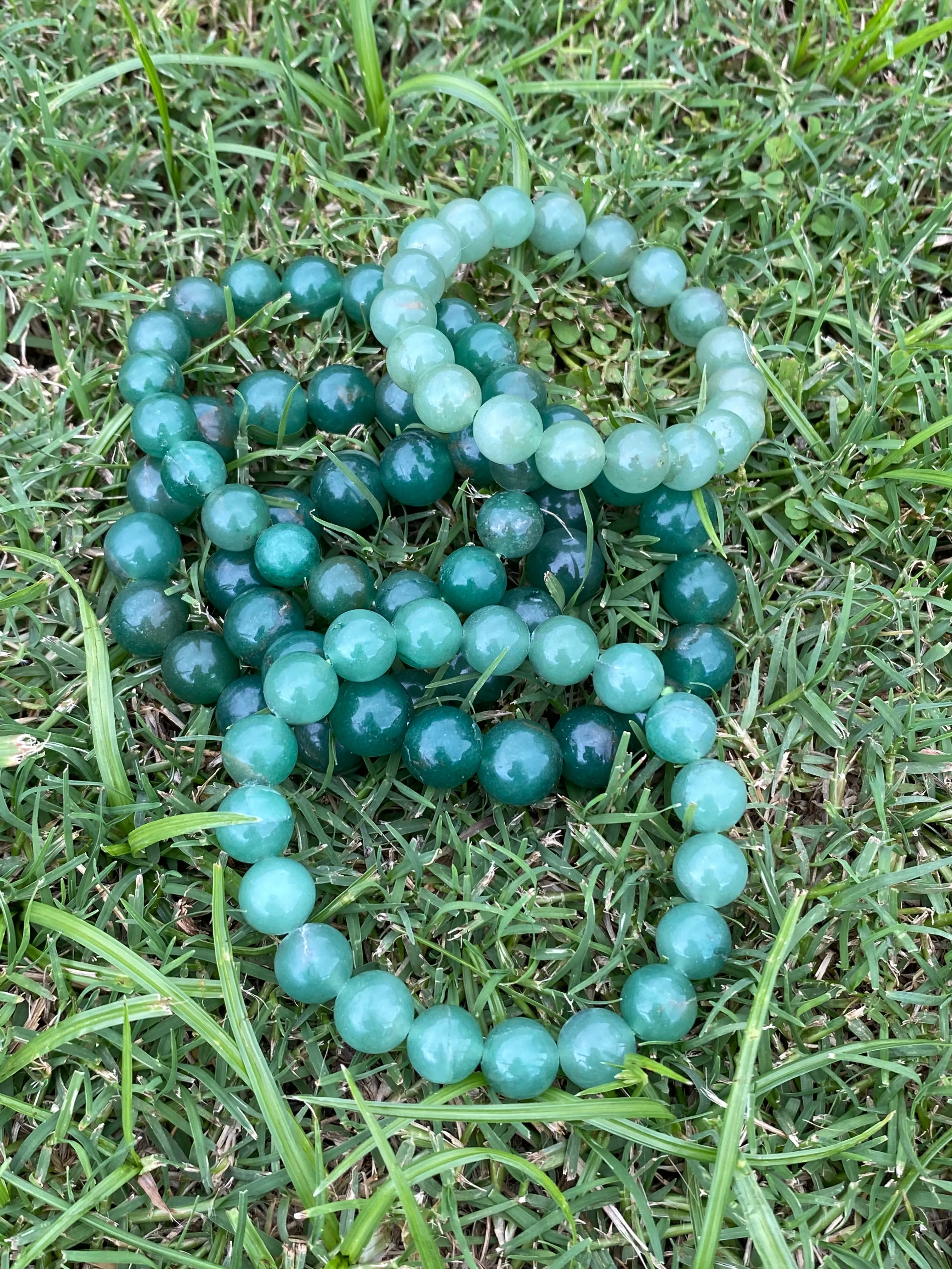 Green Aventurine Bead Bracelet