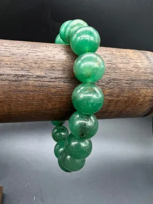 Green Aventurine Bead Bracelet