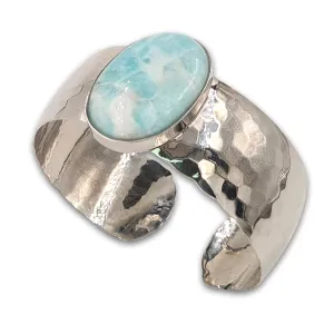 Hammerd 925 silver Bracelet - Larimar