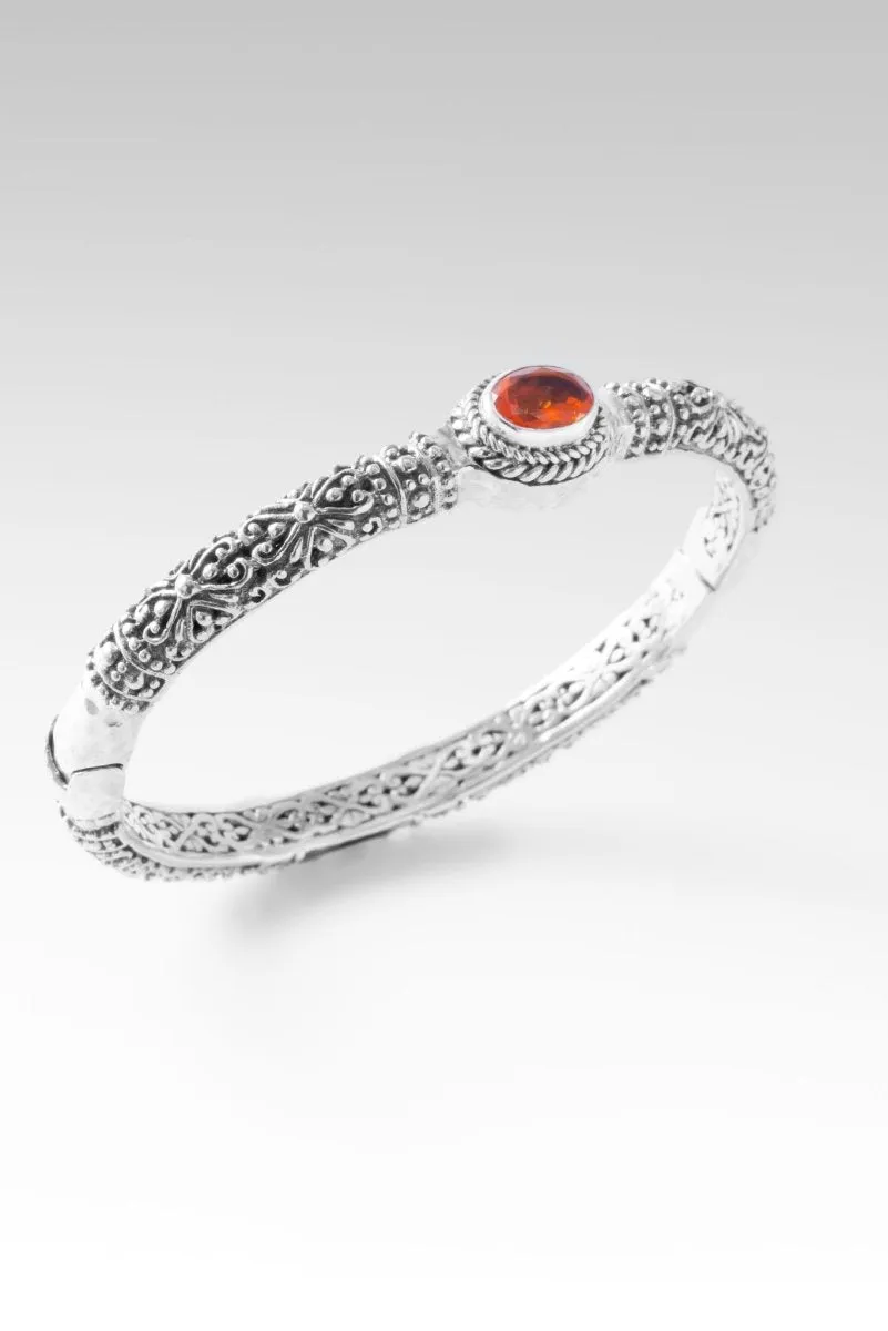 Harmony Bangle™ in Mexican Fire Opal