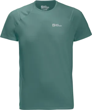 Jack Wolfskin Men&#x27;s Prelight Chill Tee Jade Green | Buy Jack Wolfskin Men&#x27;s Prelight Chill Tee Jade Green here | Outnorth