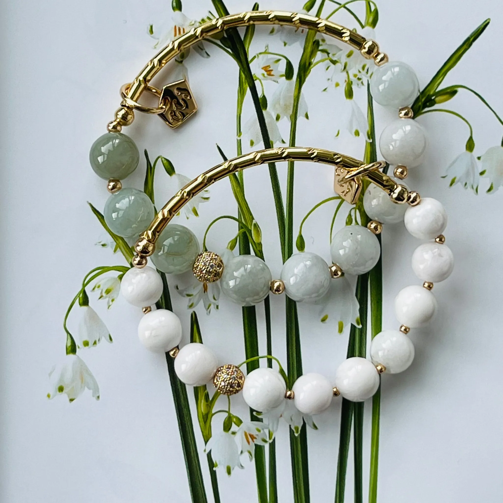 Jubilant Jade Baby Diadem Bracelet