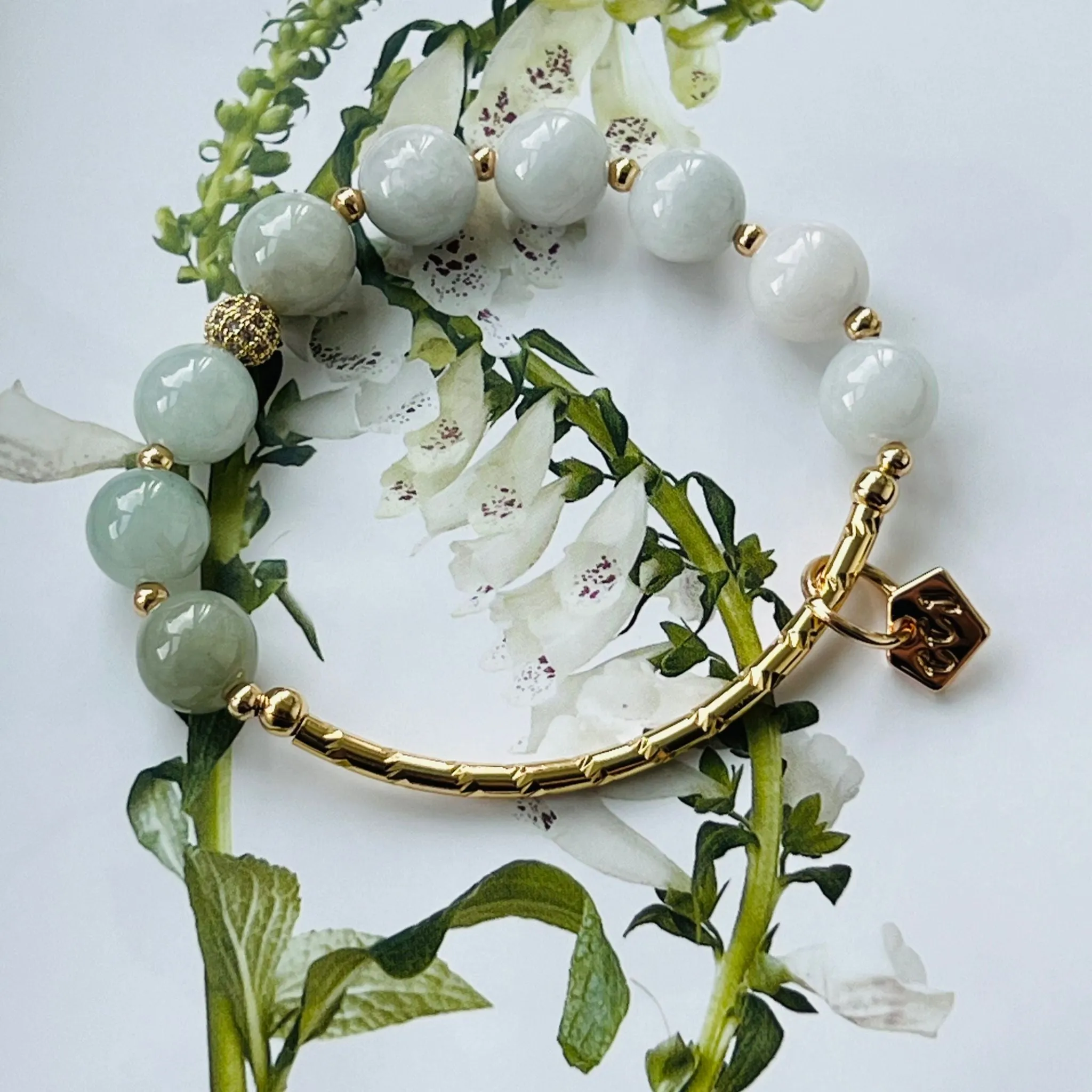 Jubilant Jade Baby Diadem Bracelet