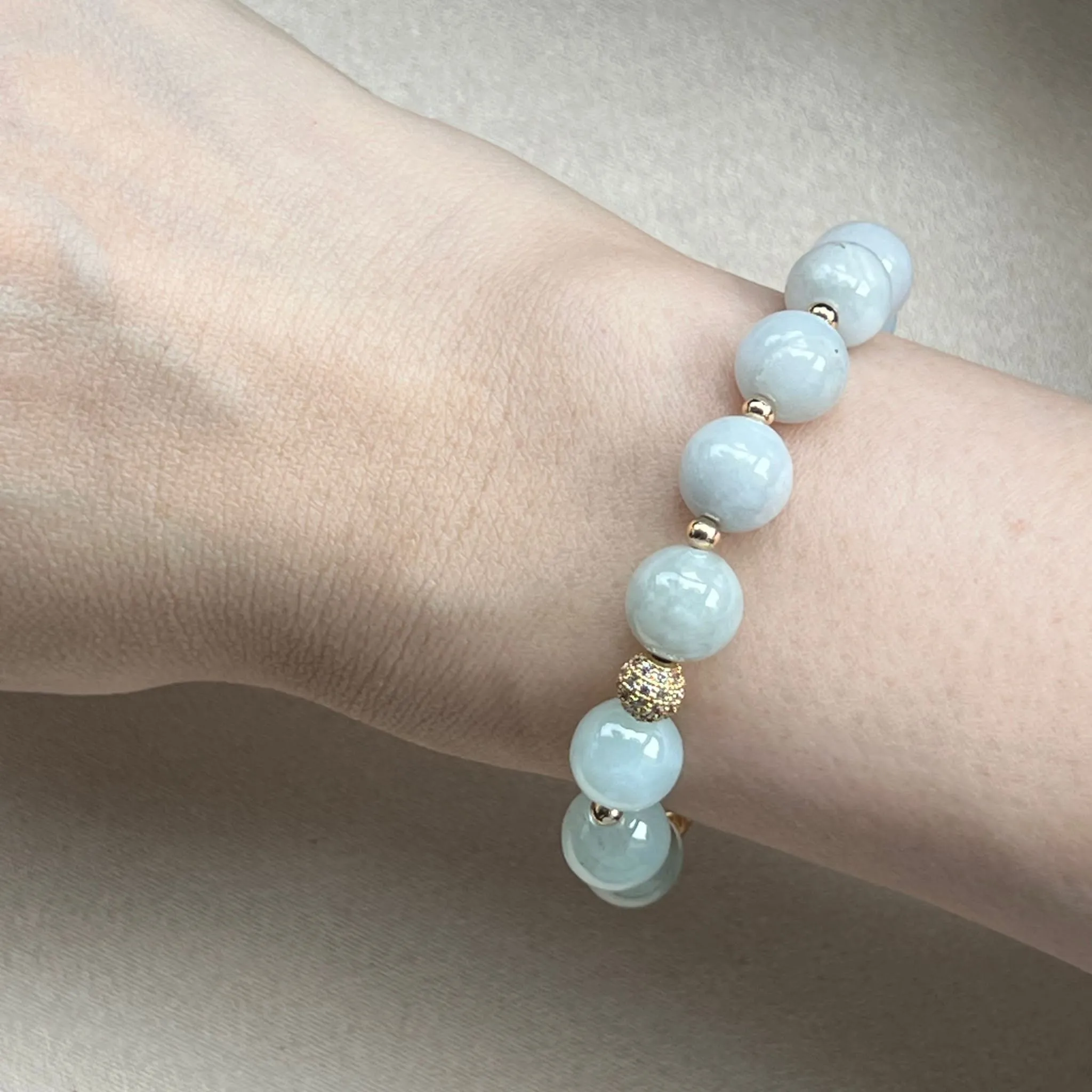 Jubilant Jade Baby Diadem Bracelet