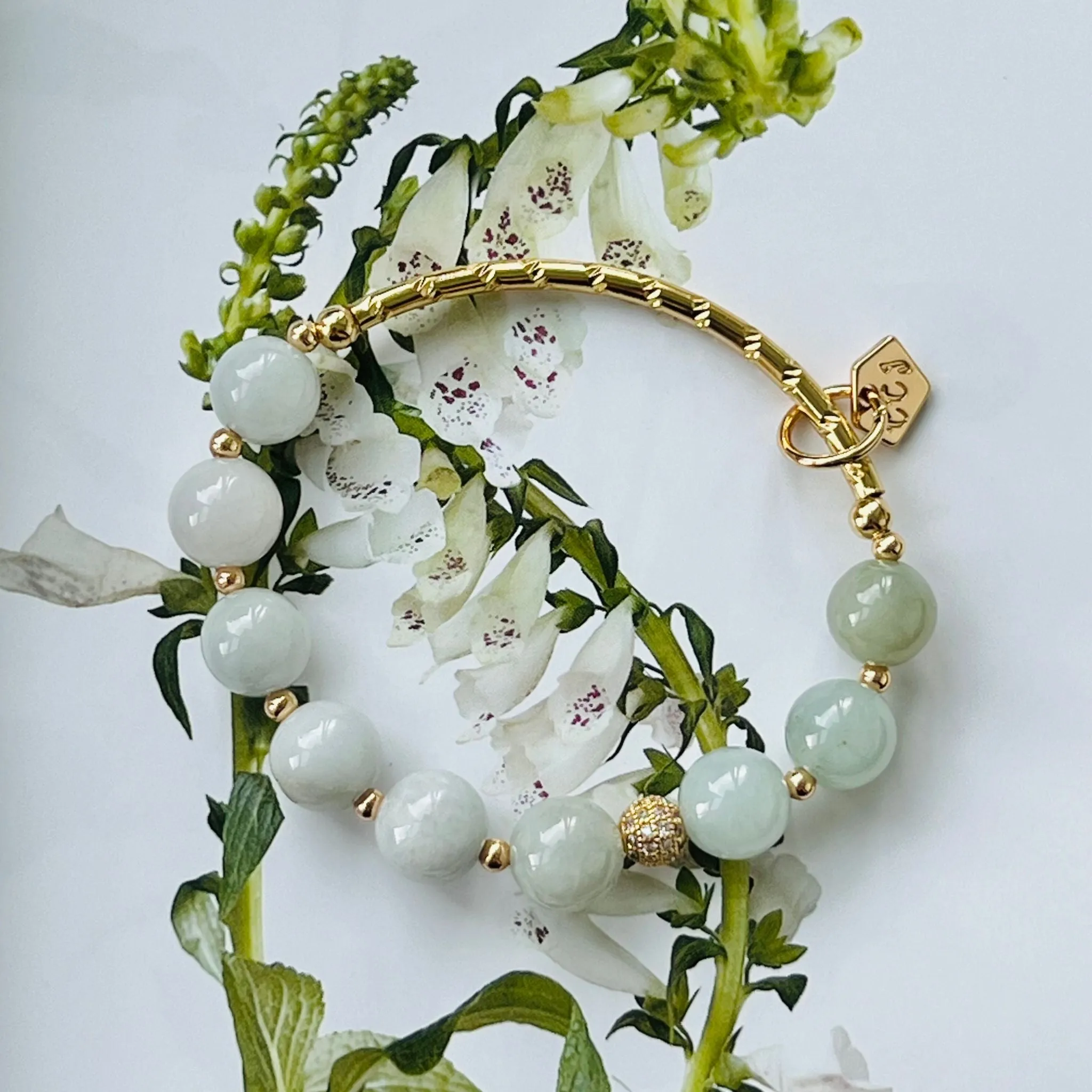 Jubilant Jade Baby Diadem Bracelet