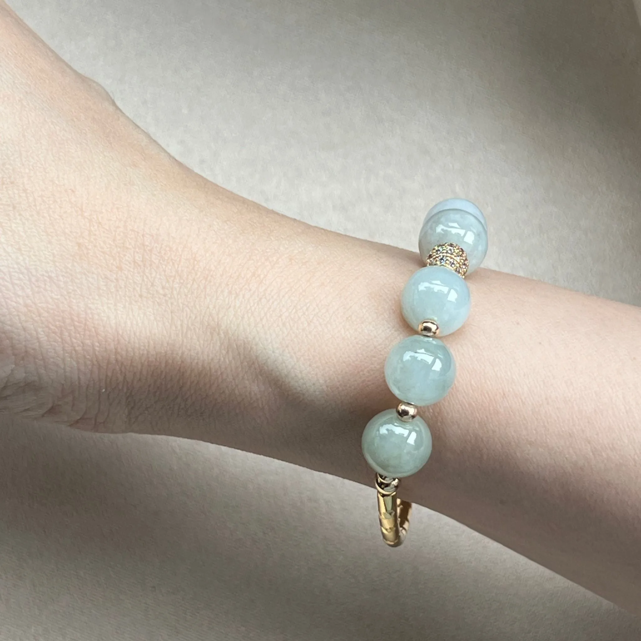 Jubilant Jade Baby Diadem Bracelet