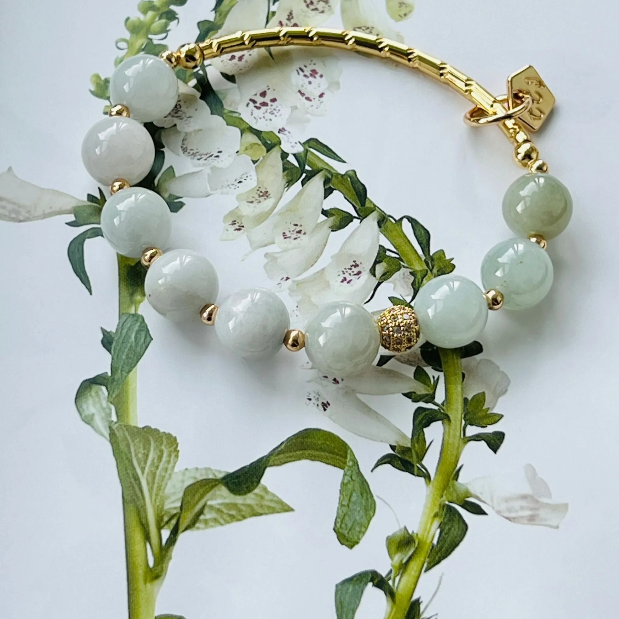 Jubilant Jade Baby Diadem Bracelet