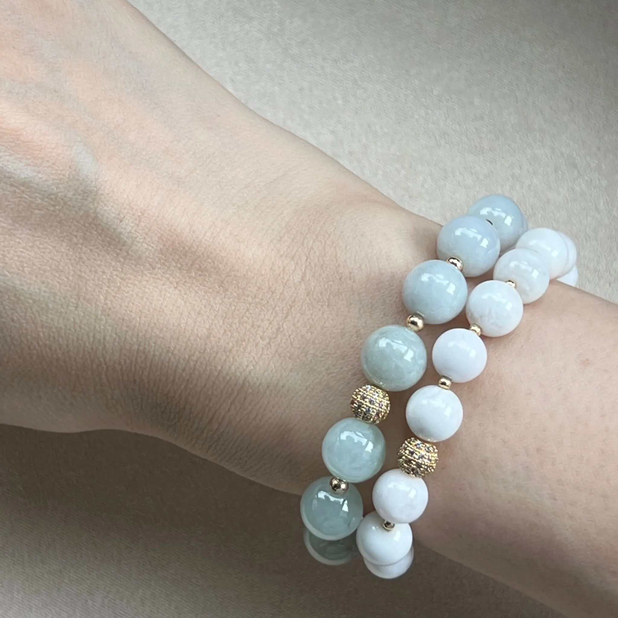 Jubilant Jade Baby Diadem Bracelet