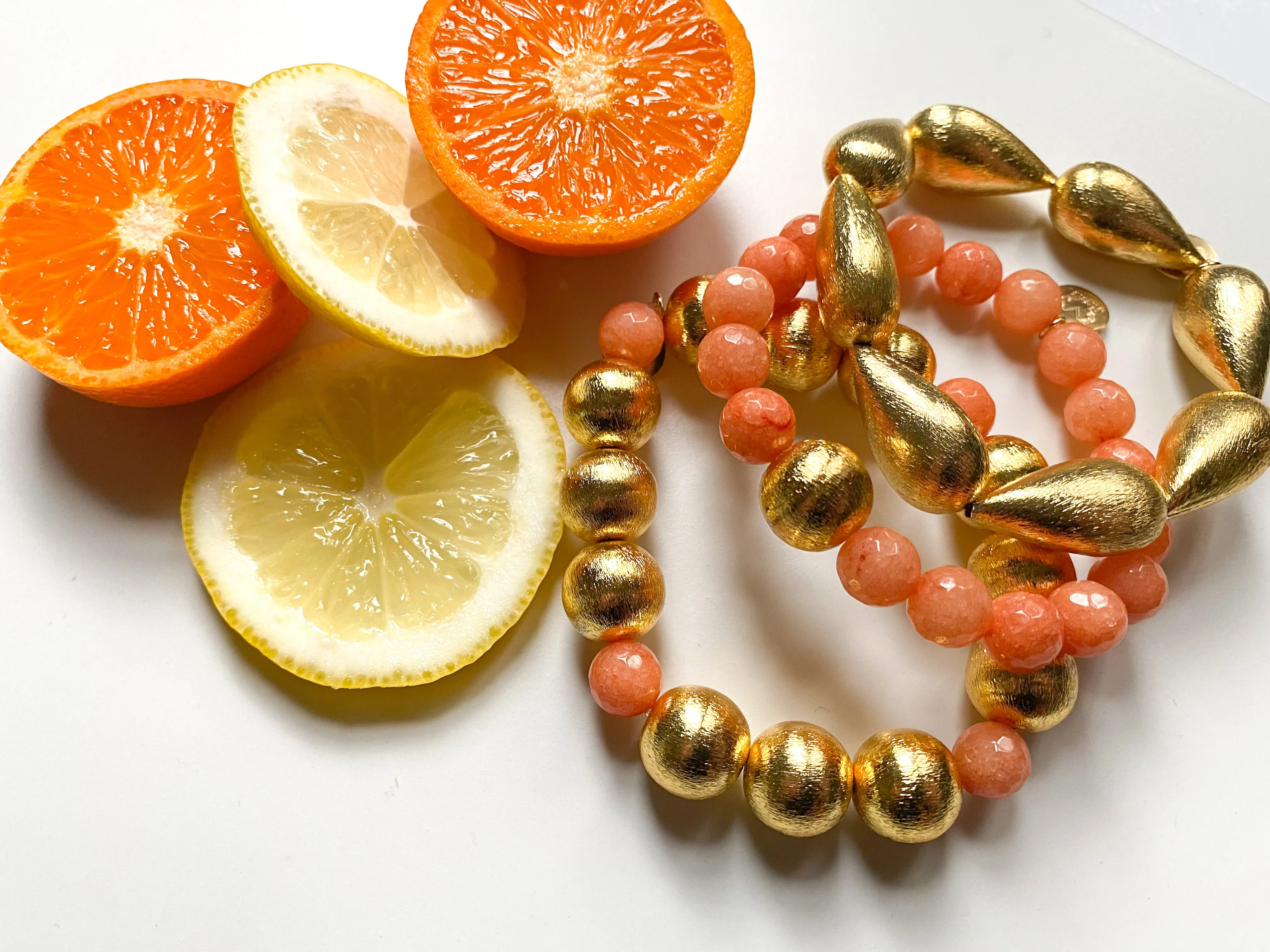 Lauren Tangerine Bracelet