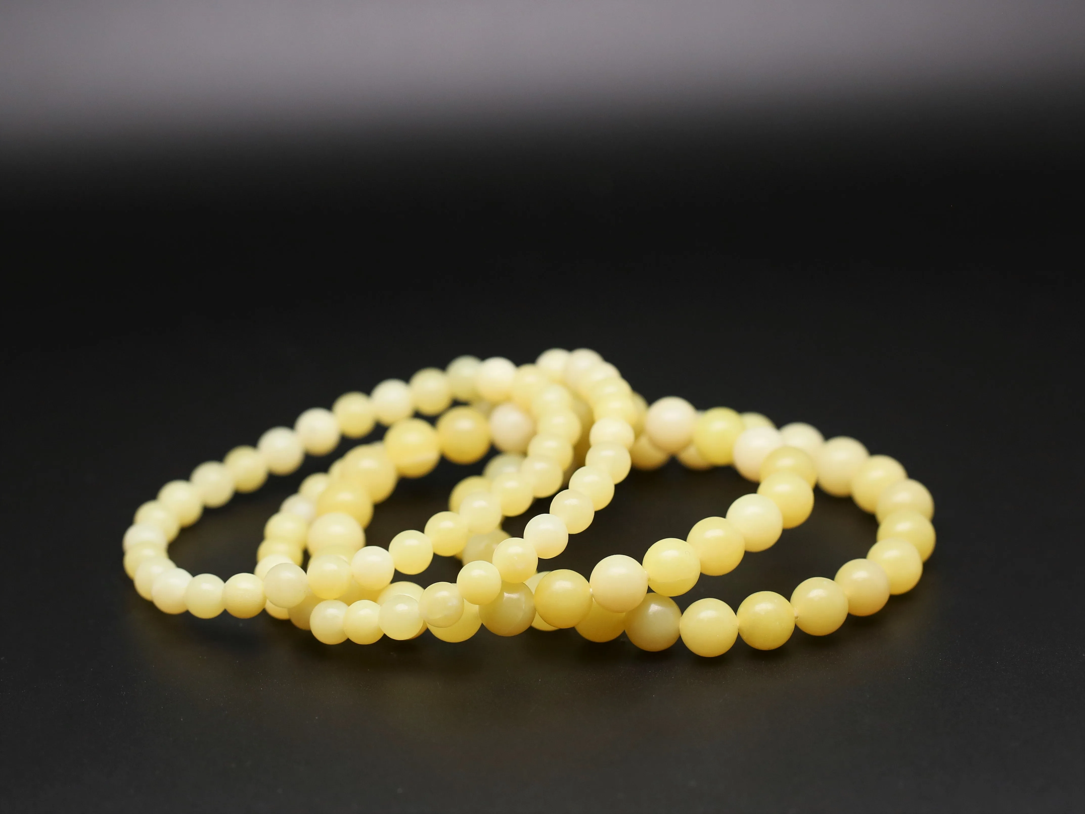 Lemon jade bracelets