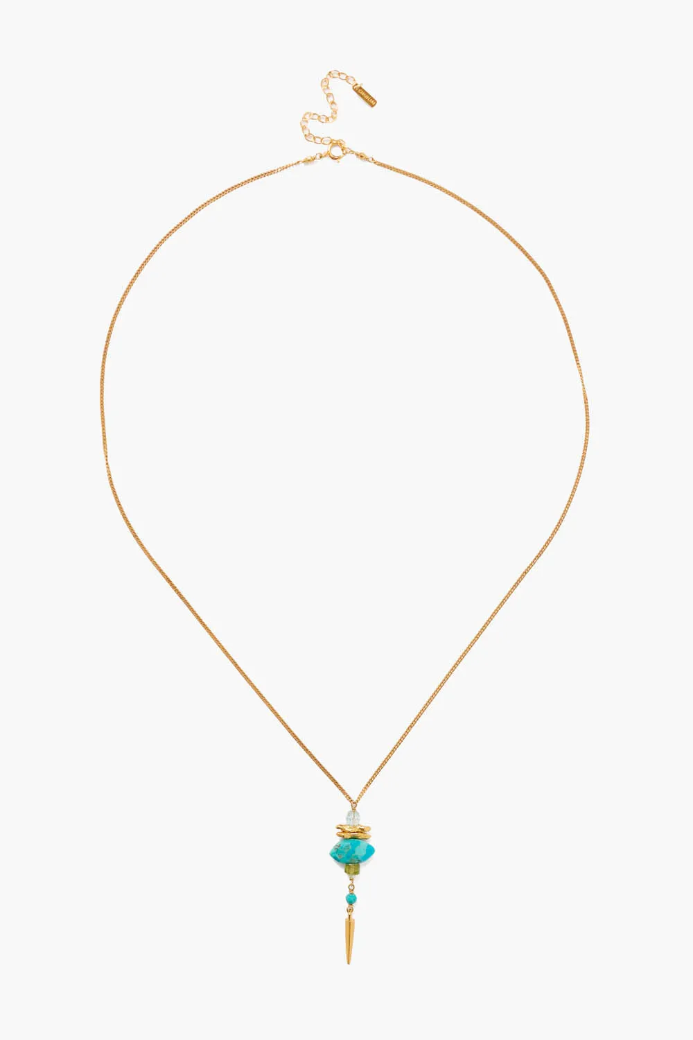 Lisbeth Necklace Turquoise Mix