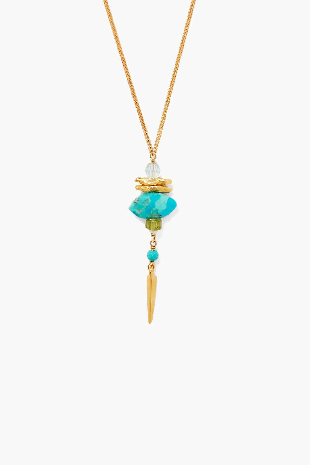 Lisbeth Necklace Turquoise Mix