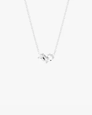 Love Heart necklace silver