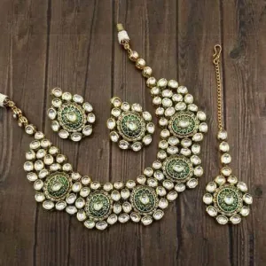 Meena 5 Patch Kundan Set