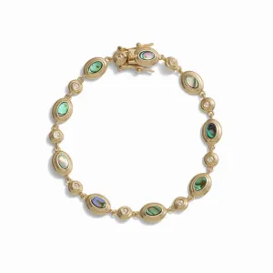 Men's Abalone Tennis Bracelet