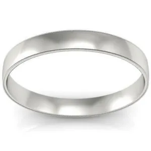 Milgrain Wedding Ring 3mm