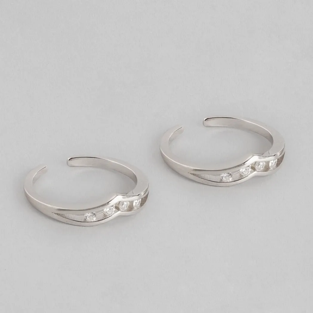 Minimal 925 Silver Toe Ring