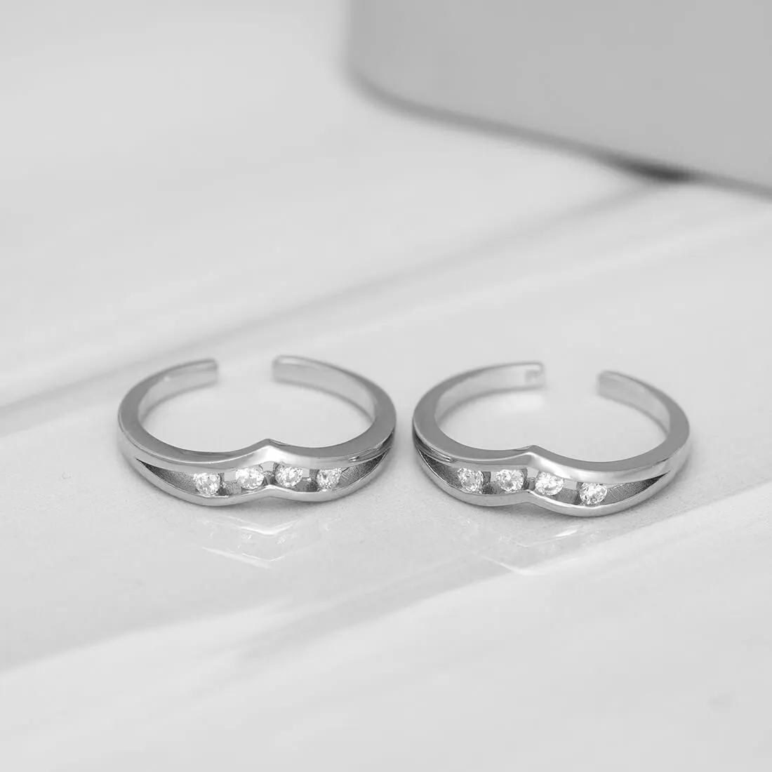 Minimal 925 Silver Toe Ring