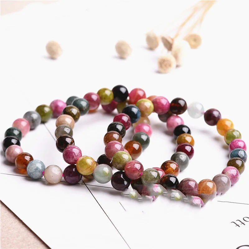 Natural Color Tourmaline Bracelet Fashion Tourmaline Bracelet