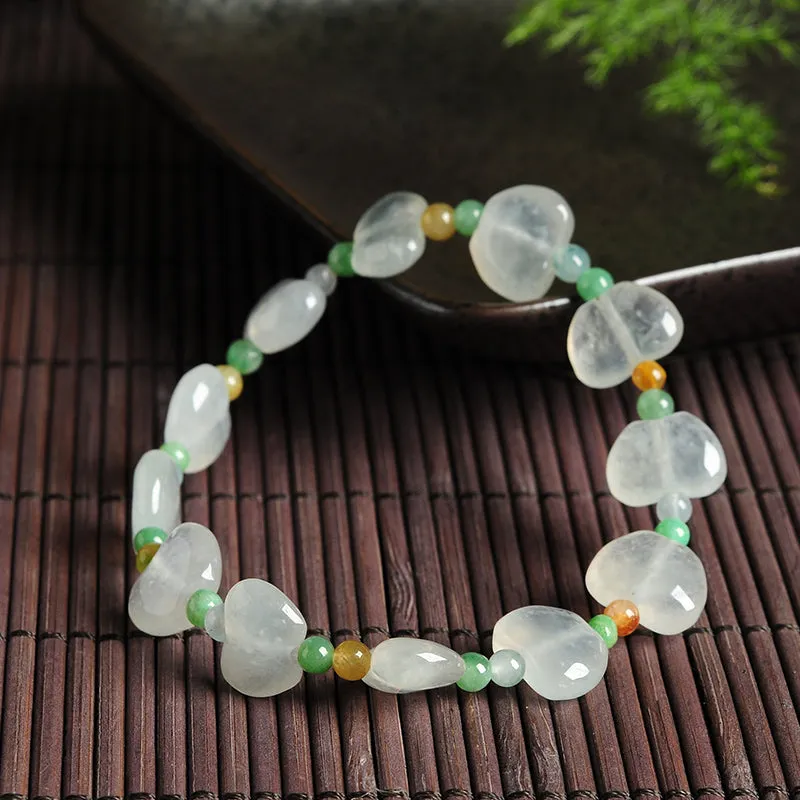 Natural Jade Bracelet Jadeite Bracelet BT51