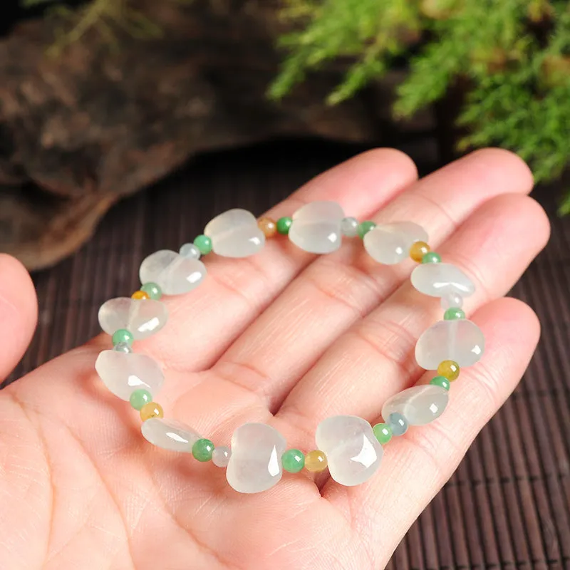 Natural Jade Bracelet Jadeite Bracelet BT51