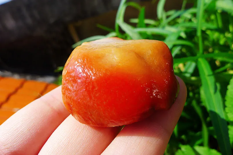 Natural Jade Rough Jadeite Raw (59g,5.1X3.9X2.1cm)