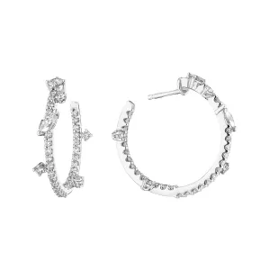 Petite Constellation Hoop Earrings