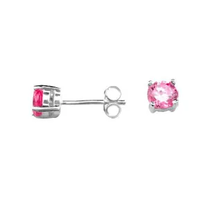 Pink Gemstone Earrings