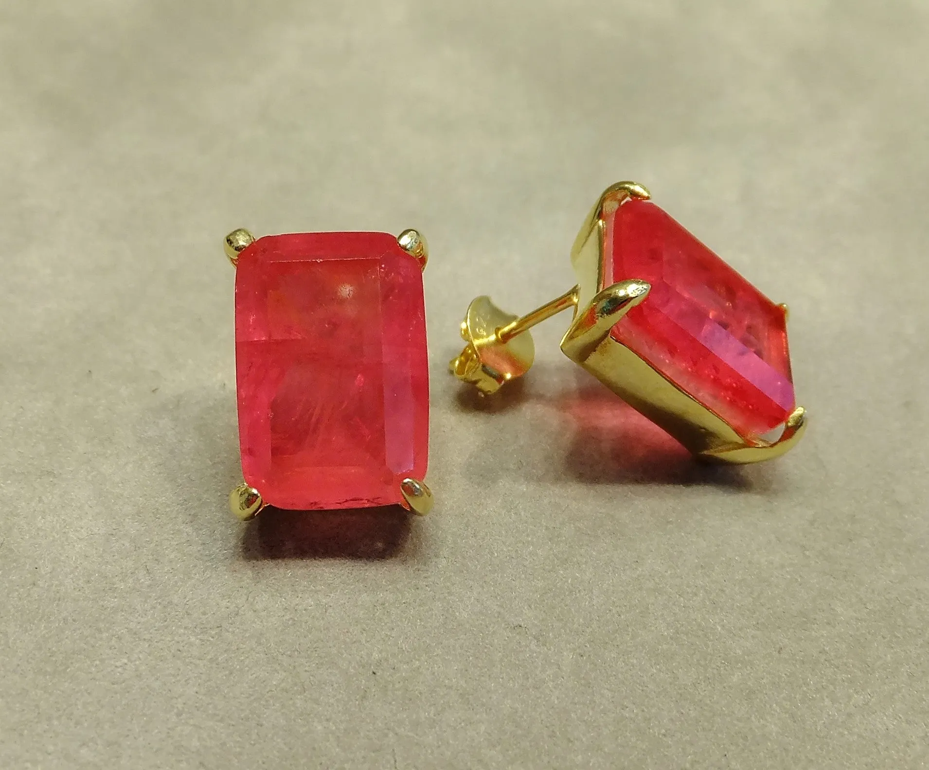 Pink Paraiba Tourmaline Earrings