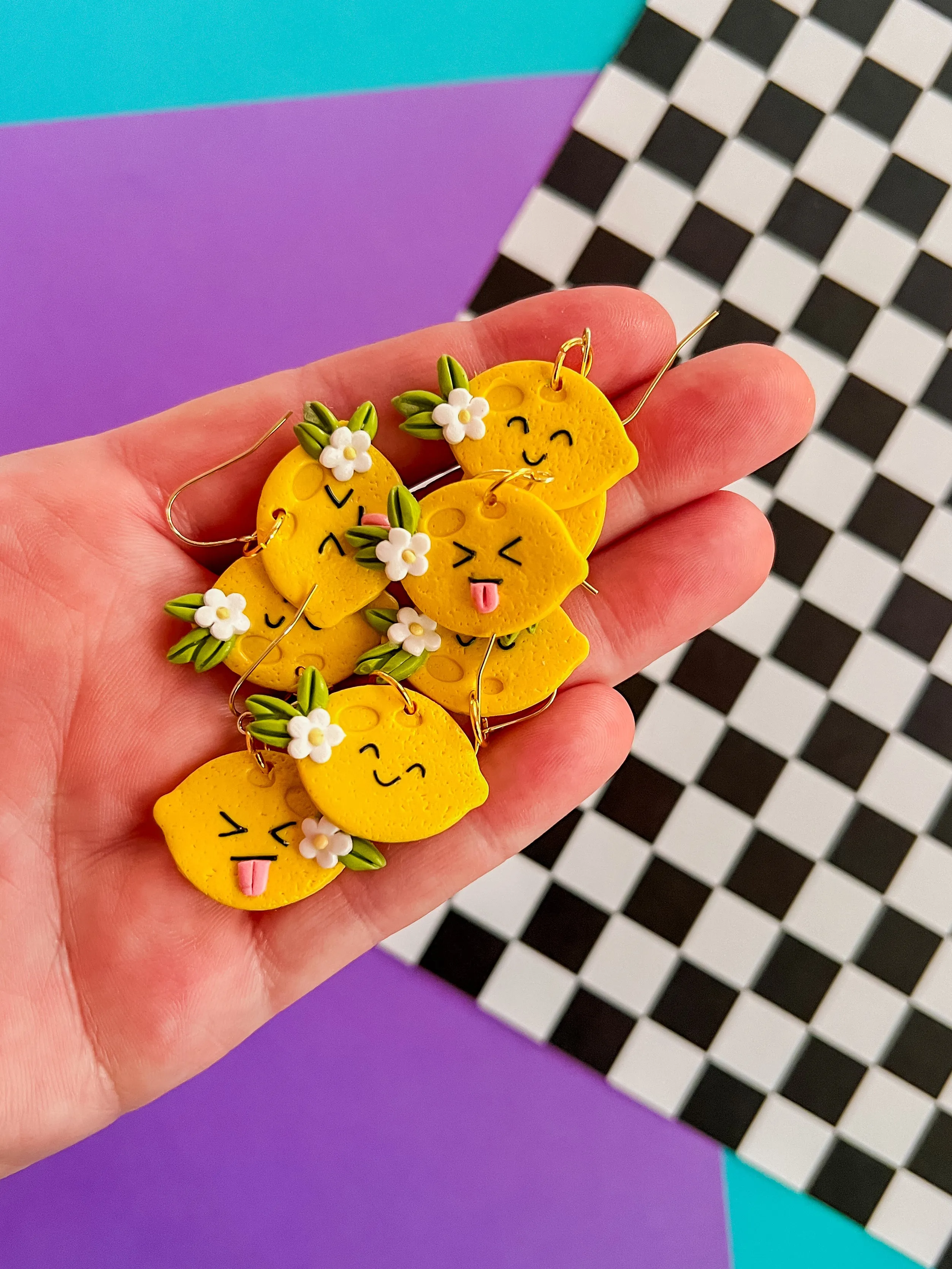 Sweet and Sour | Polymer Clay Earrings