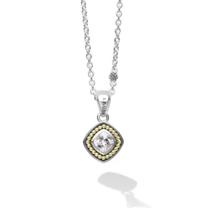 White Topaz Pendant Necklace